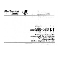 Fiat 580 - 580DT Parts Manual
